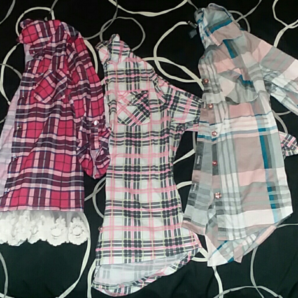 Girls collared shirts